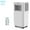 White, variant on 8000 BTU Portable Air Conditioner, 3-in-1 AC Unit with Cooling, Fan & Dehumidifier Modes, Cools up to 300 Sq. Ft, Quiet Operation, Remote Control & Window Kit Included