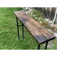 thumbnail image 2 of Modern Pipe Bench Entryway Table Porcelain, 2 of 4