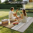 thumbnail image 4 of Vintage Brown Wood Outdoor Rug for Patio/Deck/Porch, Non-Slip Large Area Rug 5 x 8 Ft, Farmhouse Wooden Plank Rustic Indoor Outdoor Rugs Washable Area Rugs, Reversible Camping Rug Carpet Runner, 4 of 8
