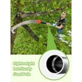 thumbnail image 6 of Soumns Pole Saws for Tree Trimming,10ft Lightweight Manual Tree Pruner with Stainless Steel Pole for High Reach, 3-Sided Cutter Blade, 6 of 7