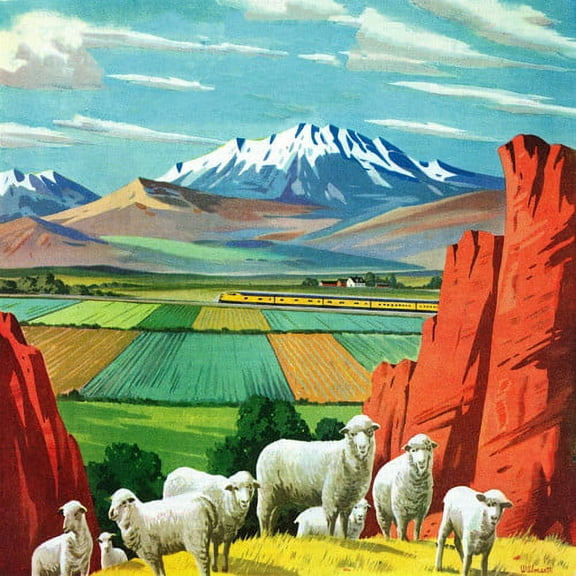 "Westward Journey" Painting Print on Wrapped Canvas