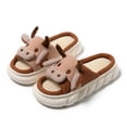 thumbnail image 1 of Bonitas zapatillas de casa con dibujos de vaca lechera 2024, sandalias para el hogar para las cuatro estaciones, zapatillas de algodón y lino para parejas, zapatos divertidos de verano con vaca, 1 of 6