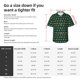 thumbnail image 5 of Fotbe Green Buffalo Plaid Merry Christmas Camisa Hawaiana para Hombre Unisex – Camisa Casual de Verano con Botones de Manga Corta de Algodón y Lino,X-Large, 5 of 7
