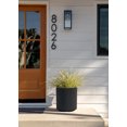 thumbnail image 3 of Veradek Mason Series Demi 16" Planter Black, 3 of 9