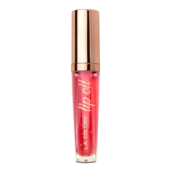 L.A. COLORS Lip Oil Hydrating & Nourishing Lip, Strawberry Fizz, 0.15 fl oz