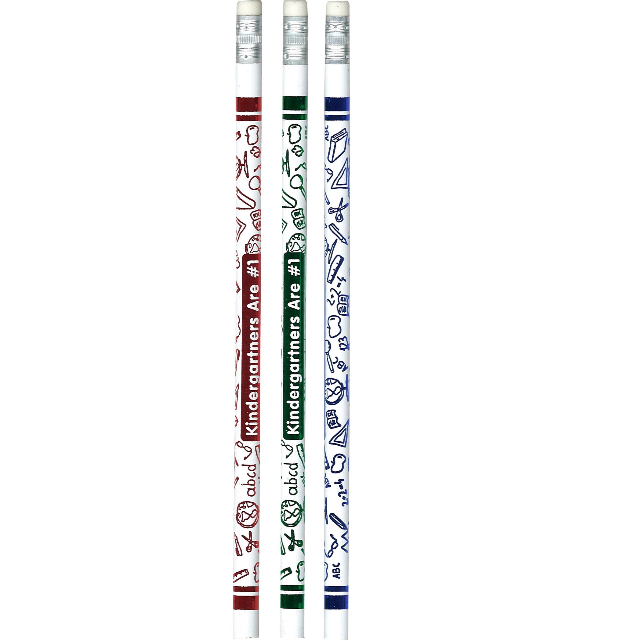 Moon Products Kindergartners Are #1 Pencils, 12 Per Pack, 12 Packs