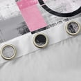 thumbnail image 4 of Feelyou Pink Abstract Ombre Blackout Curtains Set of 2 (52x84 Each), Square Circle Geometric Window Curtains, Teen Kid Child Adult Curtains and Drapes, Blackout Curtains Room Decor, 4 of 6