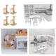 thumbnail image 1 of Completo de Muebles de Cocina para Casa de 1:12 de con Decoración de 4 árboles para Hugo Miniatura de cocina de casa de muñecas, 1 of 10