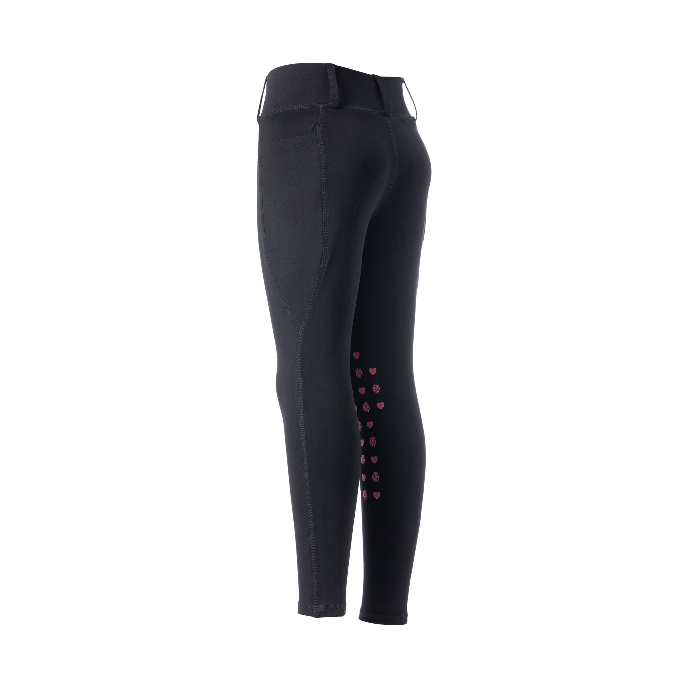 Equinavia Classic Kids Silicone Knee Patch Horse Riding Pants | Equestrian Breeches Unisex Schooling Tights for Girls, Boys