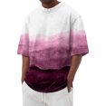 thumbnail image 1 of Men's T-shirt T-shirts Graphic Text Pool3D Printing Street Casual Short Sleeve Printed Clothing Basic S, 1 of 5
