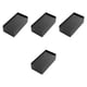 thumbnail image 3 of Elevadores de sofá Macarena 4 piezas apilables para muebles cama refrigerador Negro, 3 of 8