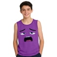 thumbnail image 4 of LIBRCLO Toddler Tank Tops for Boys Size 4 Years Round Neck Lightweight Soft Undershirts Fashion Prints Sleeveless T Shirts Summer Tops Purple, 4 of 6