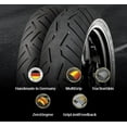 thumbnail image 2 of Continental Tire The Americas 02445640000 Conti Road Attack 3 Cr - 100/90R18 M/C 56V Tl, 2 of 3