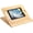 A, variant on Tablet Stand Holder Adjustable Foldable,Multi-Angle Bamboo Wooden Organizer Desktop Holder for iPad,Stable for Drawing,Watching,Typing (Support Multiple Devices)