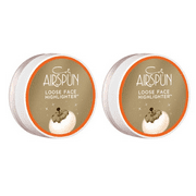 ($12 Value) Coty Airspun Loose Face Highlighter, Snow Much Ice, Twin Pack