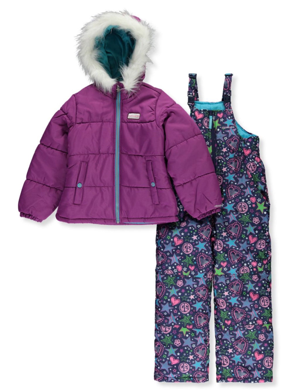 big girls snow suit