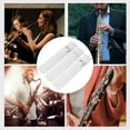 thumbnail image 2 of RUNROTOO 3Pcs Transparent Resin Clarinet Reeds Durable Compact Reeds for Musical Instrument Use, 2 of 3