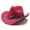 Hot Pink, variant on MUXiin Kids Cowboy Hat With Bandanna, Toddler Baby Cowboy Hat With Tassel Belt, Cowgirl Hat for Girls