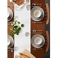 thumbnail image 2 of ERUNPONLY Cartoon Cute Puppy Table Runner - 120 Inch Long Sitting Pet Dog Watercolor Cotton and Linen Blended Dress Scarves Farmhouse Table Runner for Kitchen Dining, Coffee Table, 13"x120", 2 of 8