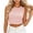 Pink, variant on Y2k Going Out Tank Tops for Women Bow Tie Backless Crop Top Sexy Boho Western Country Concert Outfits
