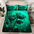 thumbnail image 2 of Castle Fairy Girls Romantic Rose Full Size Sheets,Happy Valentine's Day Bed Sheets, 2 of 7