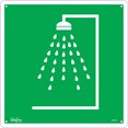 thumbnail image 1 of Signe de Douche d'Urgence CSA Safety, 12 "x 12", Plastique, Pictogramme, 1 of 1