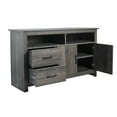 thumbnail image 3 of TV Stand, TV Console-Black Oak Finish, 3 of 5