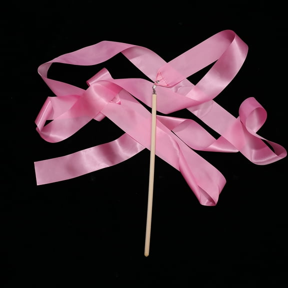 OFFIGAM Twirling Ribbon Gymnastics Ribbon Satin 2Pcs