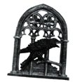 thumbnail image 4 of Candelabro de de Halloween, soporte para velas, estatua de resina, accesorios para fotos, suministros para fiestas, escultura versátil, adorno, 4 of 8