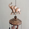 thumbnail image 2 of Campanas de viento de cobre con forma de elefante para exteriores, regalos para todos om/abuela/maestro/papá, regalo de cumpleaños para madre, regalos de jardinería, campanillas de viento pa, 2 of 5