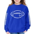 thumbnail image 5 of Mercatoo Baseball Sweatshirts for Teen Girls 𝐏reppy Sweatshirt Long Sleeve Crewneck Pullover Tops School 𝐀thletic Ho𝐨dies, 5 of 7