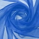 thumbnail image 1 of Tela de Tul de Organza Uxcell Cristal Transparente y Sedoso para Manteles de Manualidades, Azul Oscuro, 1 of 7