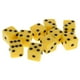 thumbnail image 1 of Juego de Dados D6 de seis caras Zulema 10 piezas 16mm amarillo, 1 of 8