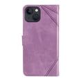 thumbnail image 2 of Designed for iPhone 15 Plus Case Wallet, Men Women Flip Folio Cover with PU Leather Stand Credit Card Holders Slots Wrist Strap Magnetic Clasp Phone Case for iPhone 15 Plus, Purple, 2 of 11