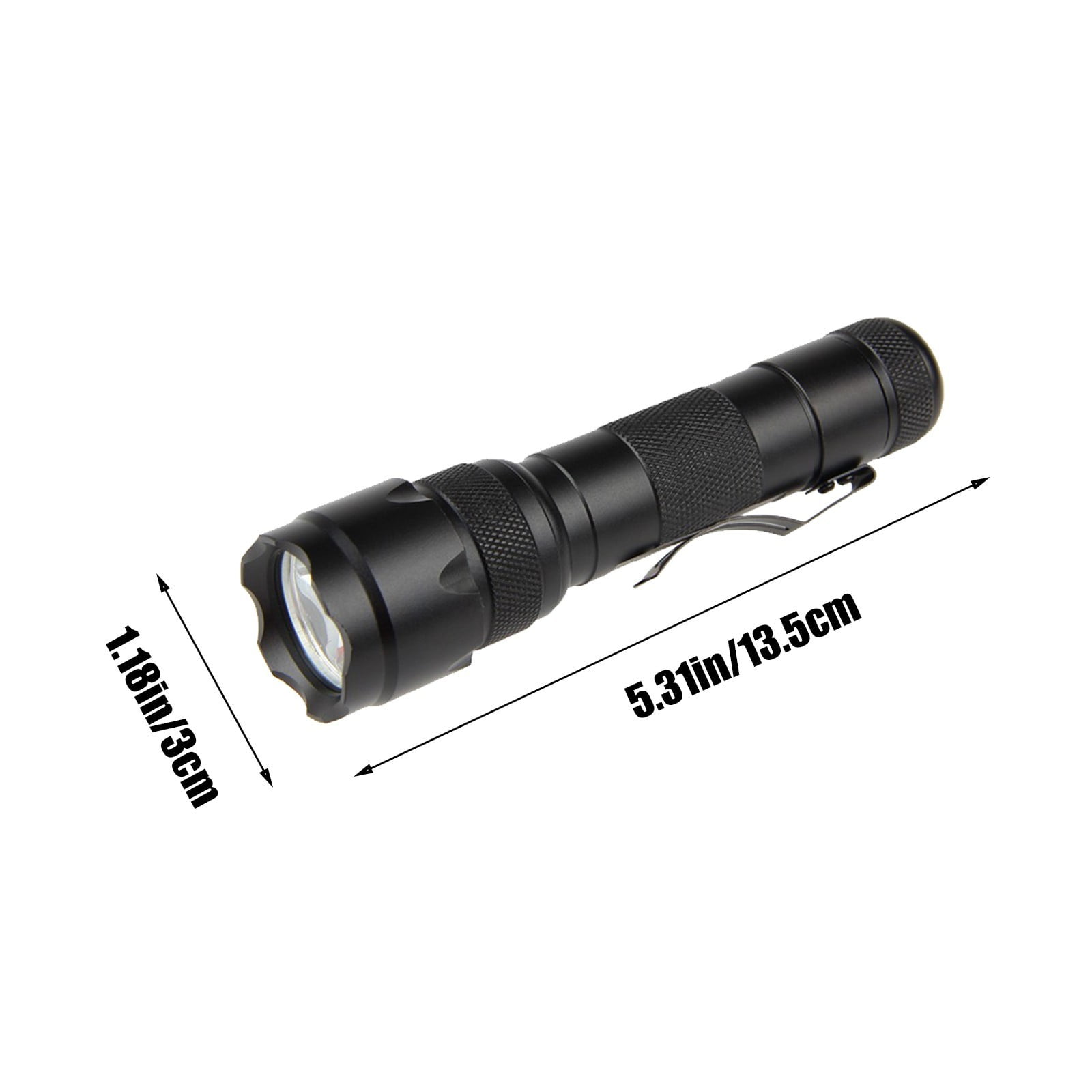 Yunuuuoa 5 Packs Rechargeable Flashlight 1200 Lumens High Power LED Light 5 Modes Adjustable Waterproof Long Range Outdoor Camping Hiking Emergency Flashlight with Type C Charging