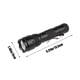 thumbnail image 4 of Xihbxyly Linterna Potente, Linterna Led de Alta Potencia de 1200 Lúmenes, Diseño de Estuche de Carga Tipo C, 5 Modos de Velocidad Ajustables, Ideal para Acampar, Senderismo y Aventuras Al Aire Libre,, 4 of 7