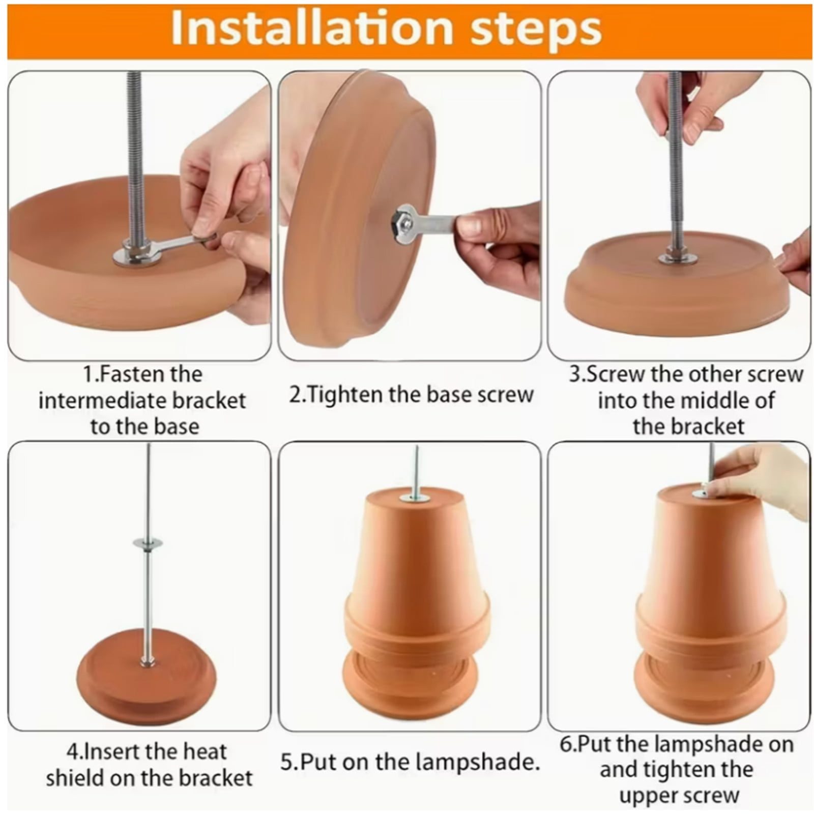Red Terracotta Interior Stove Decorative Hand Warmer W