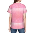 thumbnail image 5 of Fuzoiu Sparkly Glitter Print Youth Short Sleeve T-Shirt,Youth Dry-Fit Active Athletic T-Shirt,Short Sleeve Tops Tees for School, Sports, and Casual Wear, 5 of 6