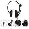 Wired Unilateral Headphone Gaming Headsets Headphones Adjustable Online Live Game Gaming Chat Headset with Mic for PS4 Sony PlayStation 4 /PC