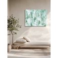 thumbnail image 5 of Green Abstract Wall Art for Living Room,Canvas Picture Wall Decor for Bathroom Bedroom,Modern Oil Painted Art Contemporary Painting Artwork for Office Kitchen Hallway Dining Room Home Decor 20"x24", 5 of 8