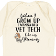 thumbnail image 4 of Inktastic Vet Tech Mom Veterinary Technician Girls Long Sleeve Baby Bodysuit, 4 of 5