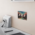 thumbnail image 5 of Yayeee Toggle Light Switch Wall Plate 2-Gang 4.56"x4.48" Decorative Outlet Cover, Colorful Road, 5 of 7