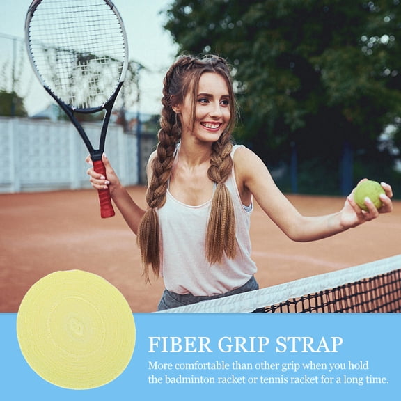 OUNONA Sports Racket Tape Moisture Removal Racket Grip Strap Tennis Accessory