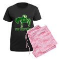 thumbnail image 5 of CafePress - Tap That Ass Women's Dark Pajamas - Women's Short Sleeve Print T-Shirt and Pants Dark Cotton Pajama Set, 5 of 7