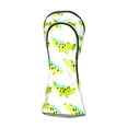 thumbnail image 6 of Golf Club Covers, Green Crocodile Premium PU Leather Driver Hybrid Putter Head Covers with Velvet Lining, Waterproof Golf Gifts for Men Women, 6 of 11