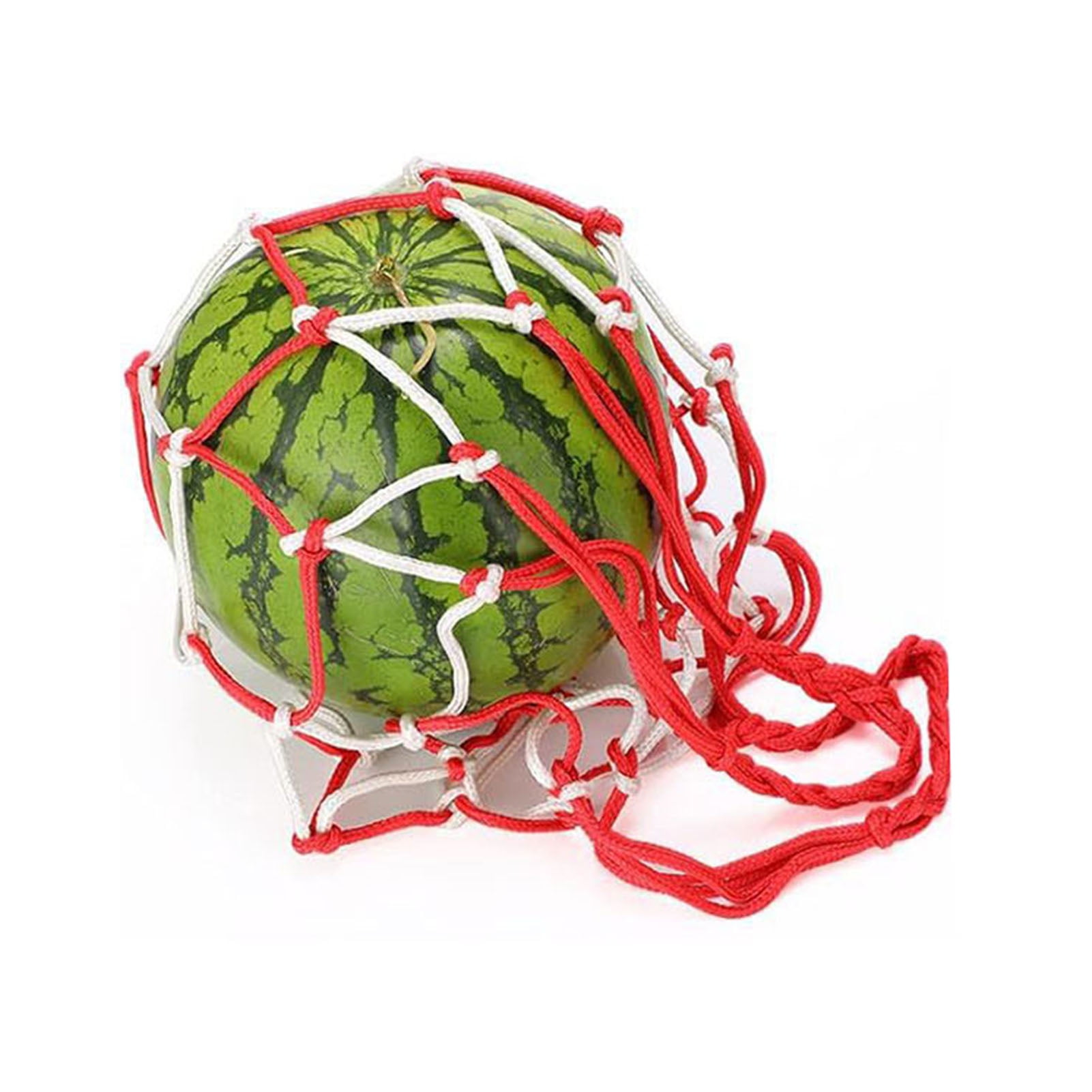 ievspot 30 Pcs Watermelon Mesh Bags Hammock Melon Hanging Net Bag Fruit Harvest Trellis Hammock for Watermelon Pumpkin Cantaloupe