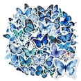 thumbnail image 6 of 35pcs Elegant Butterfly Stickers Nature Blue Stickers Kids Stickers for Laptops Phones Suitcases, 6 of 9
