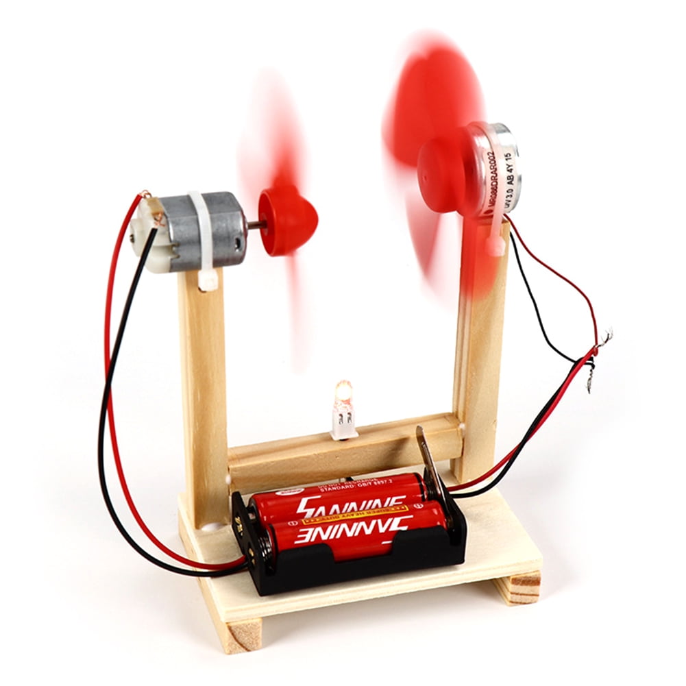 Senjay Power Generator Toy,Wind Generator Kit,DIY Wind Generator Unique