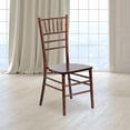 thumbnail image 2 of Pemberly Row Wood Chiavari Stacking Dining Side Chair in Fruitwood, 2 of 8