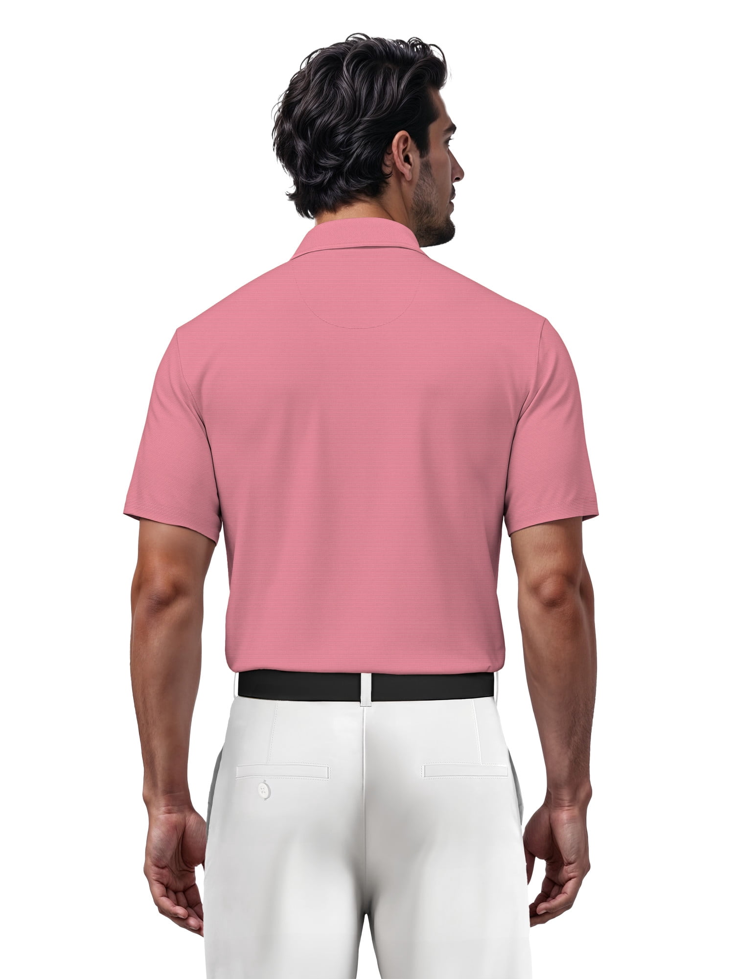 Ben Hogan Men's & Big Men's Performance Solid Polo Shirt with Short Sleeves, Sizes S-5XL